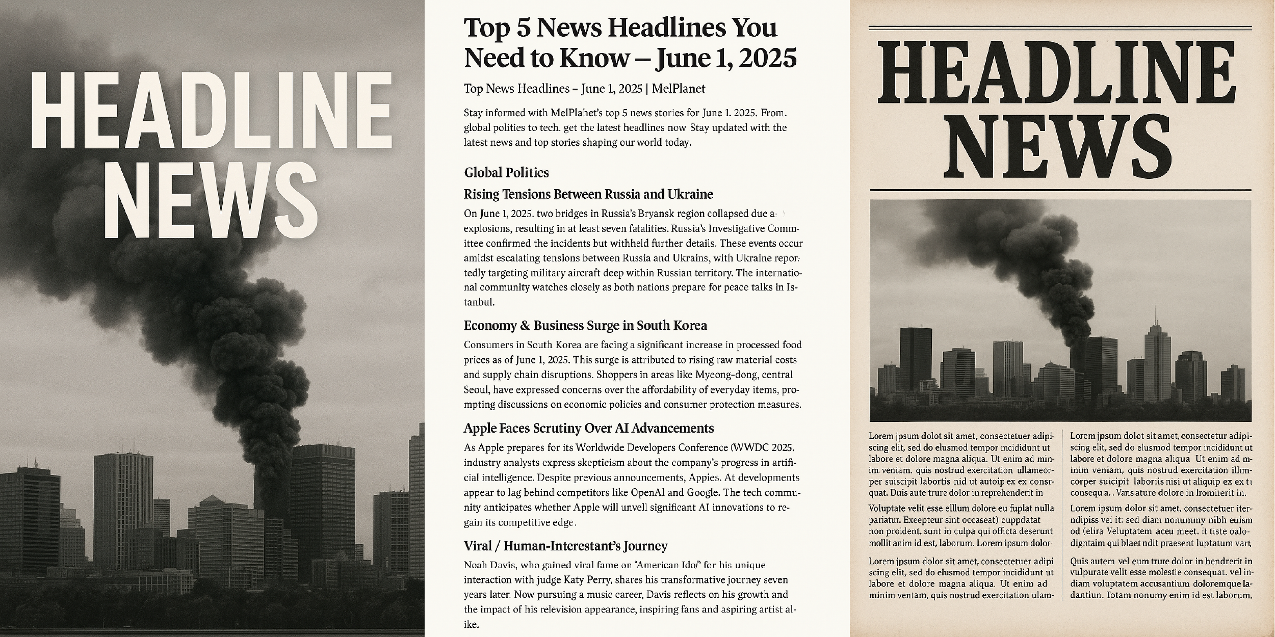 Top 5 News Headlines
